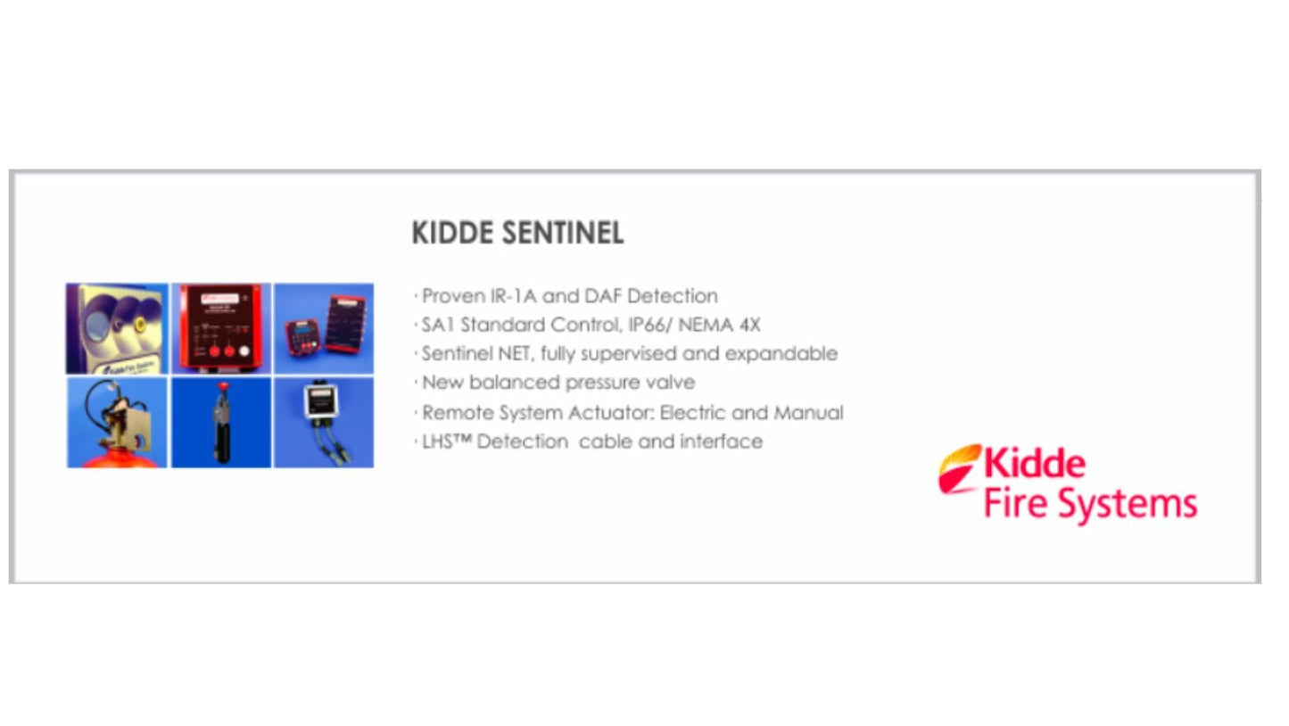 Kidde Fire Protection System UL Approved IP66 for Safety - Fire Protection Parts