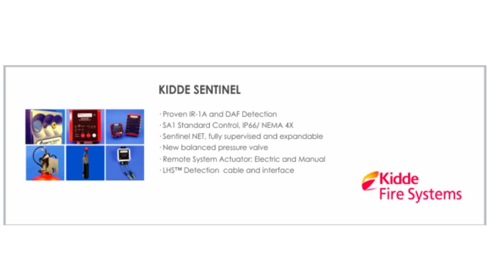 Kidde Fire Protection System UL Approved IP66 for Safety - Fire Protection Parts