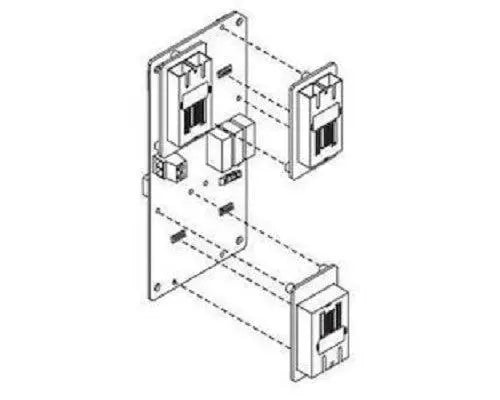 Kidde High Output Single Mode Fiber Optic Transceiver for Fire Safety by Kidde