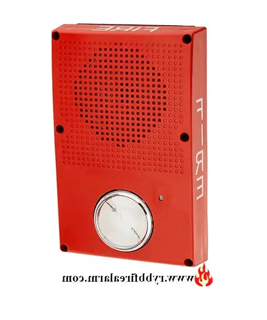 Kidde Outdoor Fire Horn Strobe Red Clear Lens UL/FM Approved