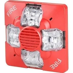 Kidde Outdoor Fire Horn/Strobe 15-30 Cd Red For Contractors by Kidde