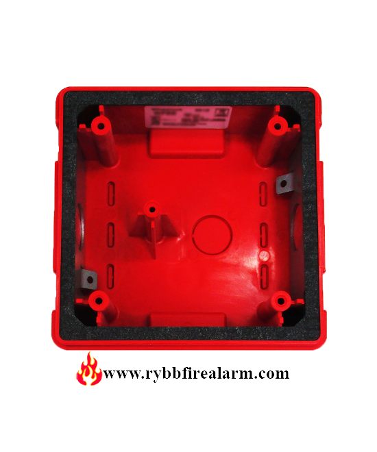 Kidde Outdoor Fire Safety Backbox Red Durable Weatherproof - Fire Protection Parts