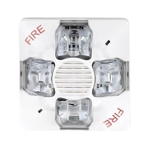 Kidde Outdoor Horn Strobe White UL/FM Approved Fire Alarm - Fire Protection Parts