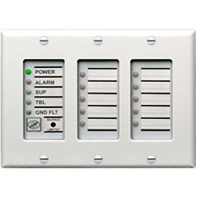 Kidde Remote Annunciator Wall Plate Two Gang White UL/FM Approved - Fire Protection Parts