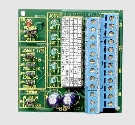 Kidde Remote Relay Module 5 Form C Contacts Fire Safety System - Fire Protection Parts