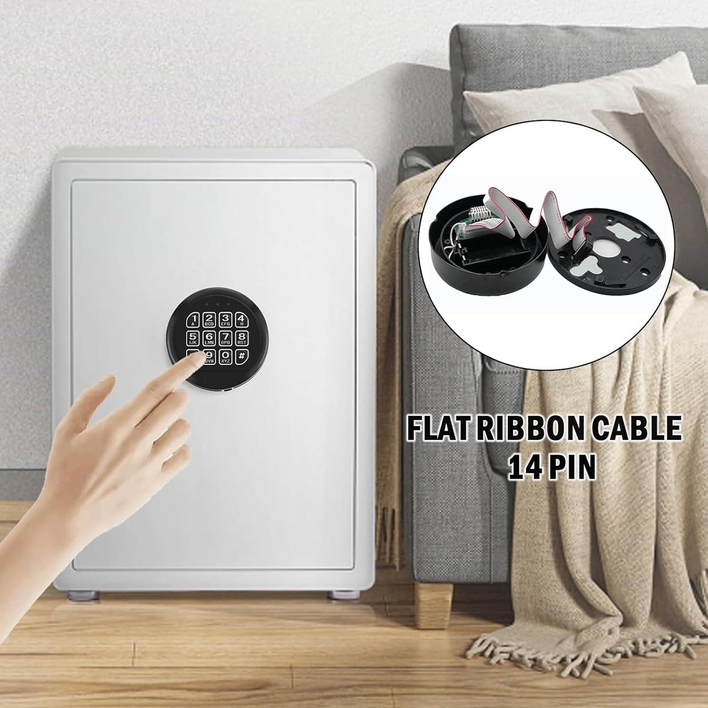 Kidde Ribbon Cable 14Pin Reliable Fire Safety System Cable - Fire Protection Parts