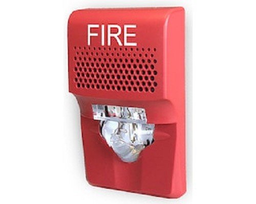 Kidde Speaker - Strobe 15/75cd Red Fire Alert for Industry - Fire Protection Parts