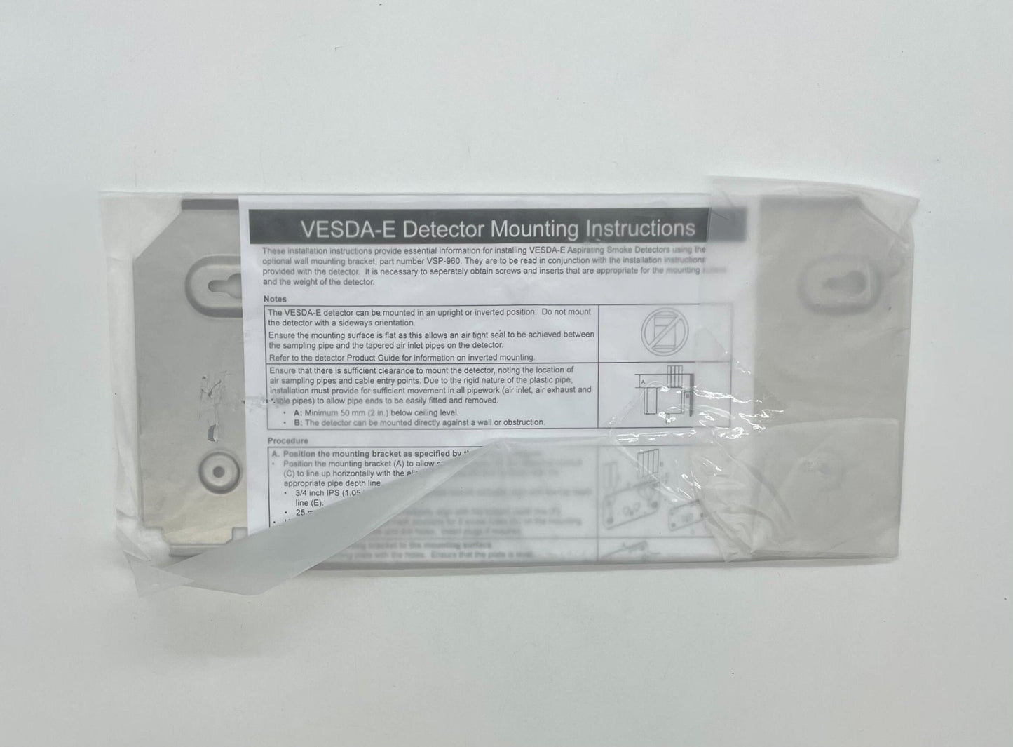 Kidde VESDA - E VEA 4mm Surface Mount Fire Detection System - Fire Protection Parts