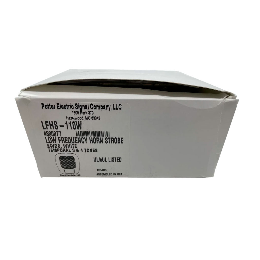 Kidde Wall Horn Low Frequency White UL/FM Fire Alarm Signal - Fire Protection Parts