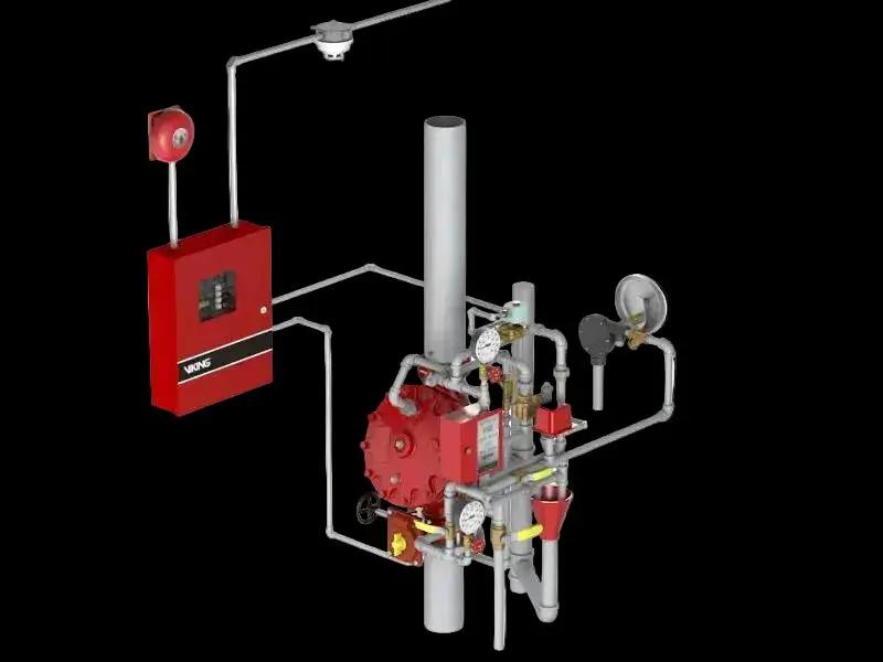 Vxd Series Deluge and Preaction Systems, Monitored by Viking