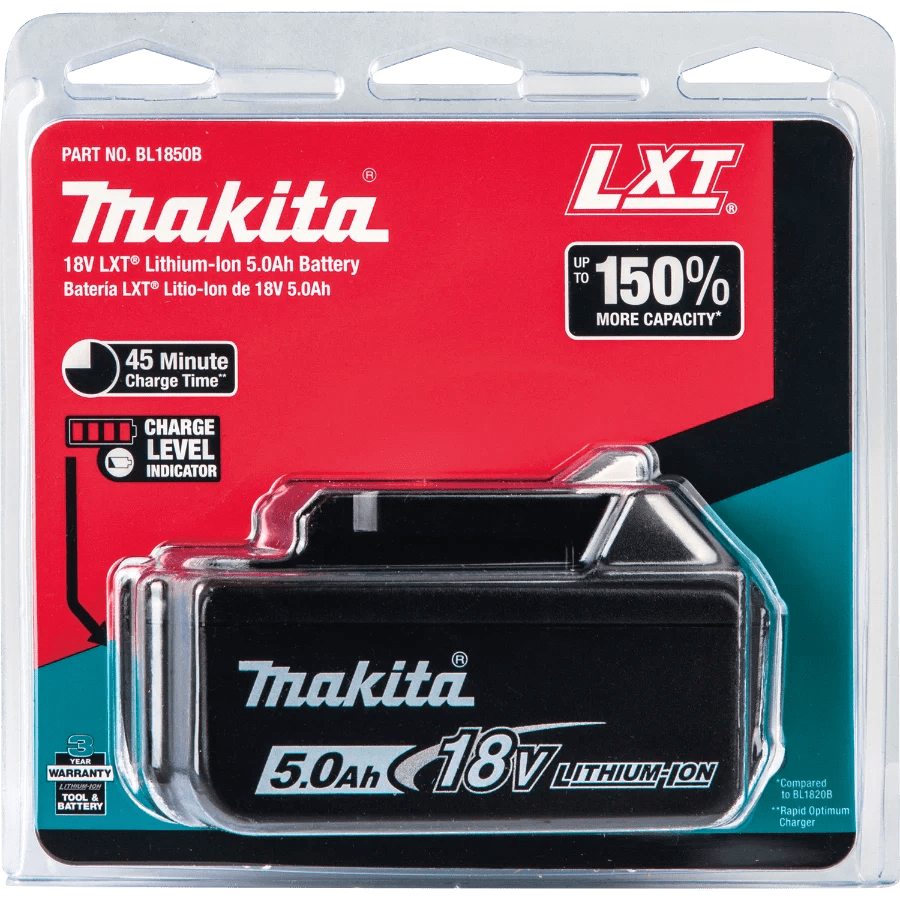 Makita BL1850B 18V LXT® Lithium‑Ion 5.0Ah Battery - Fire Protection Parts