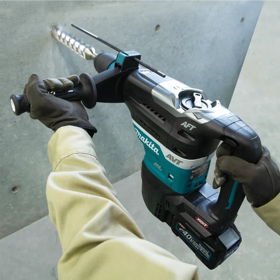 Makita GRH05M1 40V max XGT® Brushless 1‑9/16" SDS‑MAX AVT® Rotary Hammer Kit, AFT®, AWS® Capable (4.0Ah) - Fire Protection Parts
