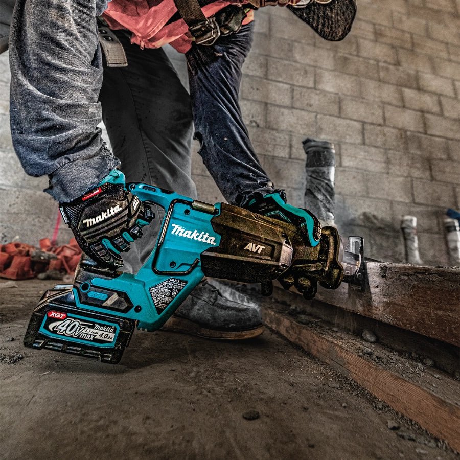 Makita GRJ02M1 40V max XGT® Brushless Cordless AVT® Orbital Recipro Saw Kit (4.0Ah) - Fire Protection Parts