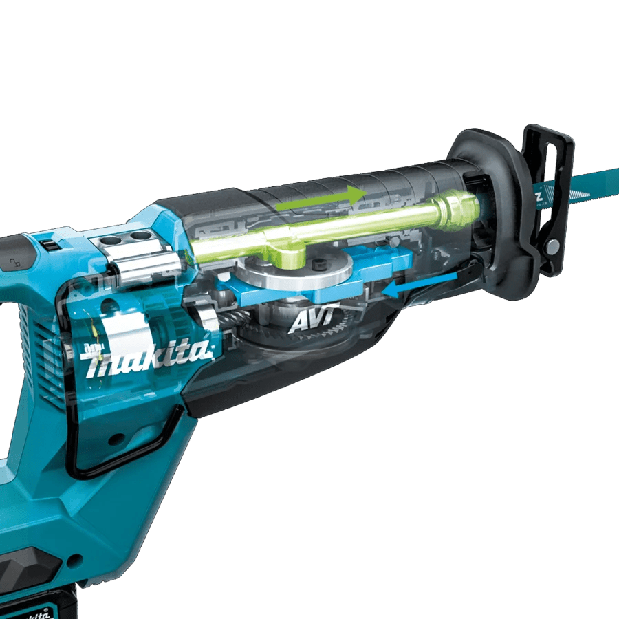Makita GRJ02M1 40V max XGT® Brushless Cordless AVT® Orbital Recipro Saw Kit (4.0Ah) - Fire Protection Parts