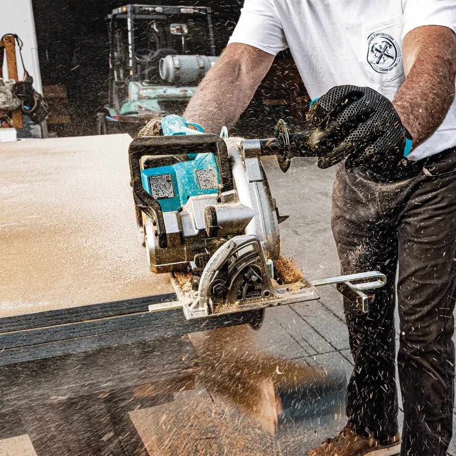 Makita GSR02M1 40V max XGT® Brushless Cordless Rear Handle 10‑1/4" Circular Saw Kit, AWS® Capable (4.0Ah) - Fire Protection Parts