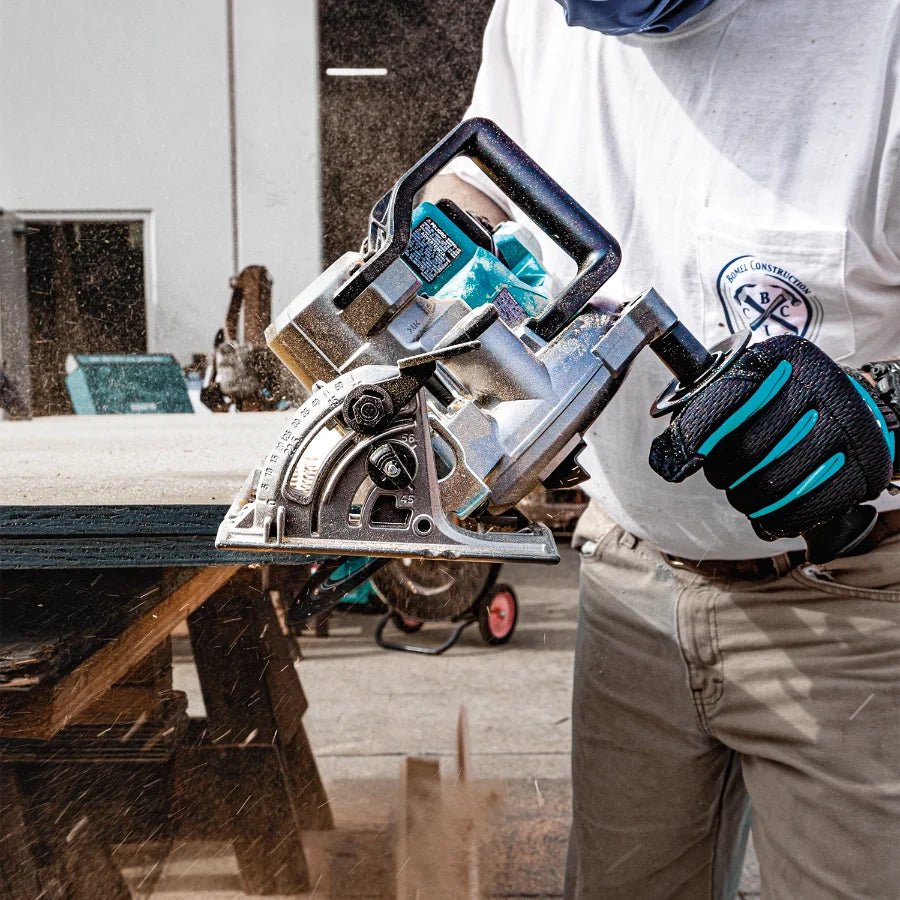Makita GSR02M1 40V max XGT® Brushless Cordless Rear Handle 10‑1/4" Circular Saw Kit, AWS® Capable (4.0Ah) - Fire Protection Parts