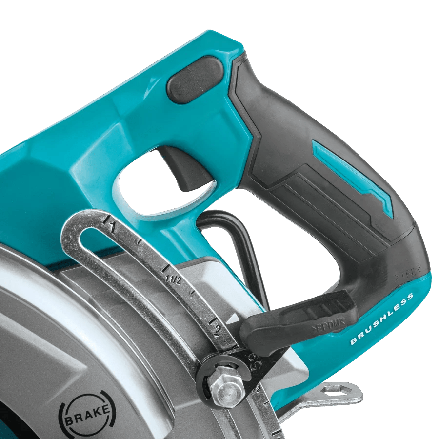 Makita GSR02M1 40V max XGT® Brushless Cordless Rear Handle 10‑1/4" Circular Saw Kit, AWS® Capable (4.0Ah) - Fire Protection Parts