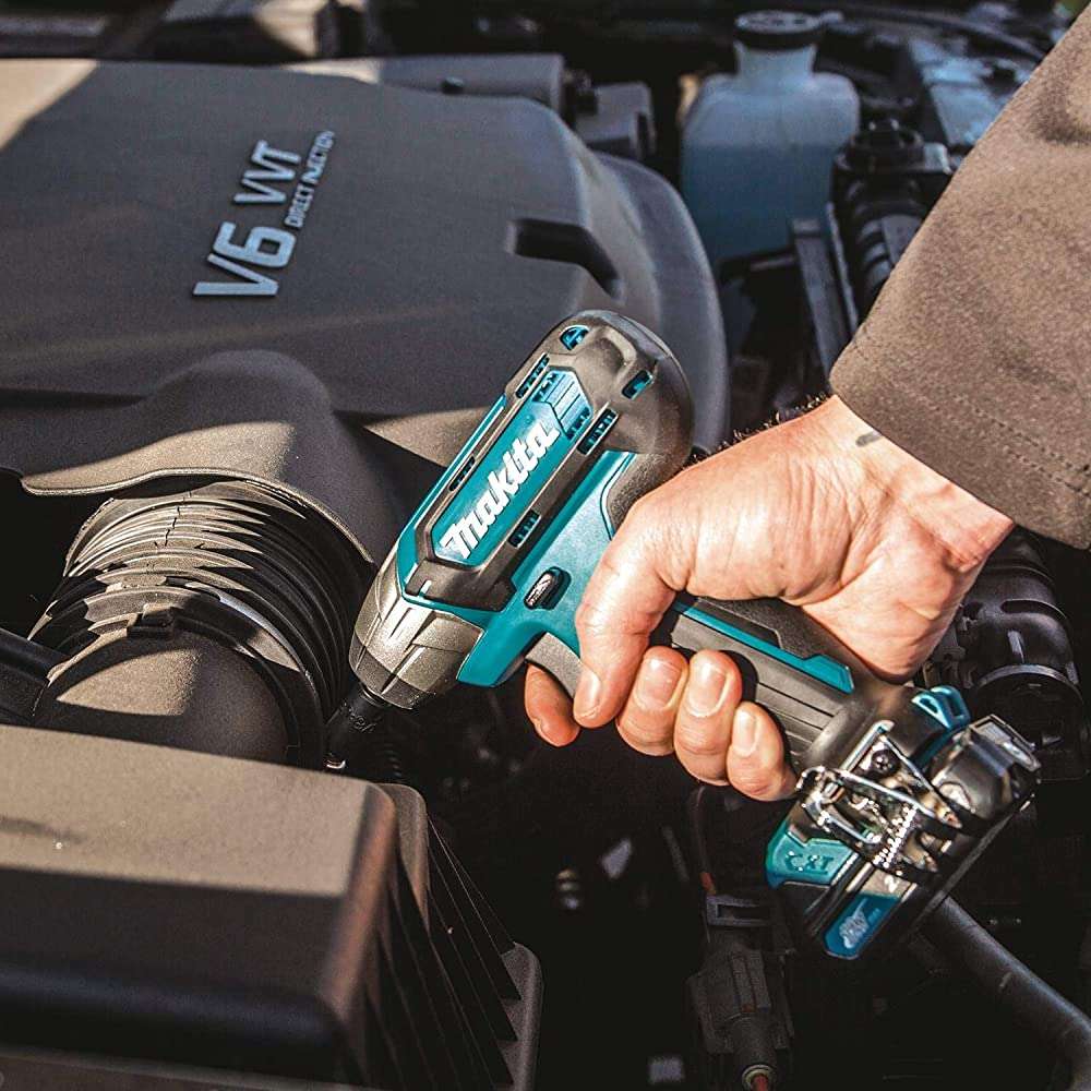 Makita WT04R1 12V max CXT Lithium - Ion Cordless 1/4" Impact Wrench Kit (2.0Ah) - Fire Protection Parts