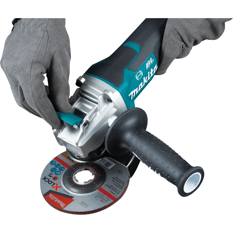 Makita XAG26Z 18V LXT Lithium - Ion Brushless Cordless 4 - 1/2 / 5" Paddle Switch X - LOCK Angle Grinder - Fire Protection Parts