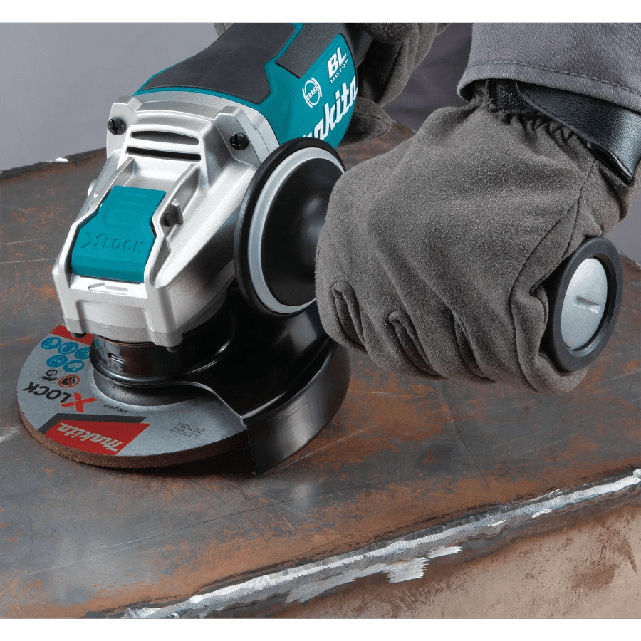 Makita XAG26Z 18V LXT Lithium - Ion Brushless Cordless 4 - 1/2 / 5" Paddle Switch X - LOCK Angle Grinder - Fire Protection Parts