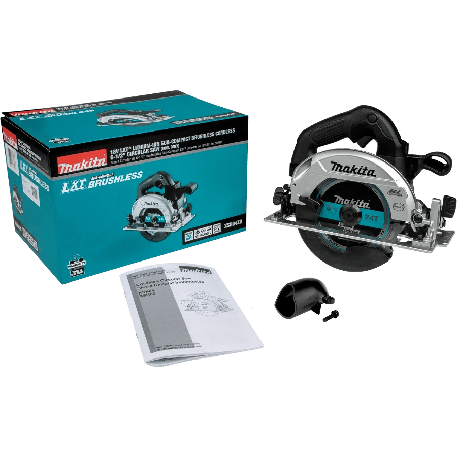 Makita XSH04ZB 18V LXT Sub - Compact Brushless Cordless 6 - 1/2" Circular Saw - Fire Protection Parts