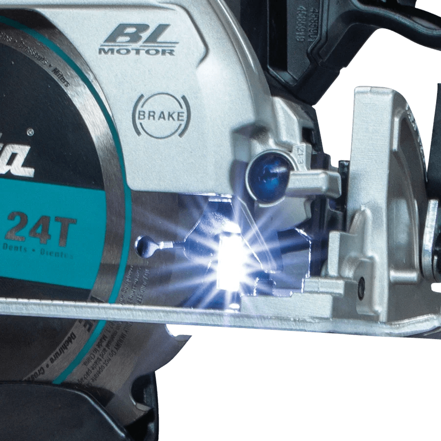 Makita XSH04ZB 18V LXT Sub - Compact Brushless Cordless 6 - 1/2" Circular Saw - Fire Protection Parts