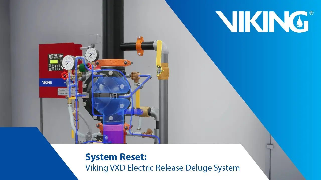 2-1/2" Vxd Ptr Deluge With Electric Release, Monitored by Viking
