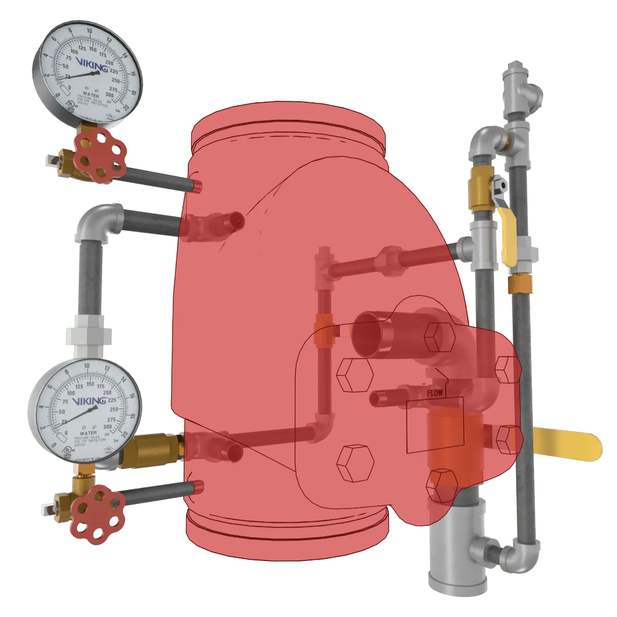 MDL J-1 Alarm Check Valve Trim EPP by Viking - Item 10854-1 by Viking
