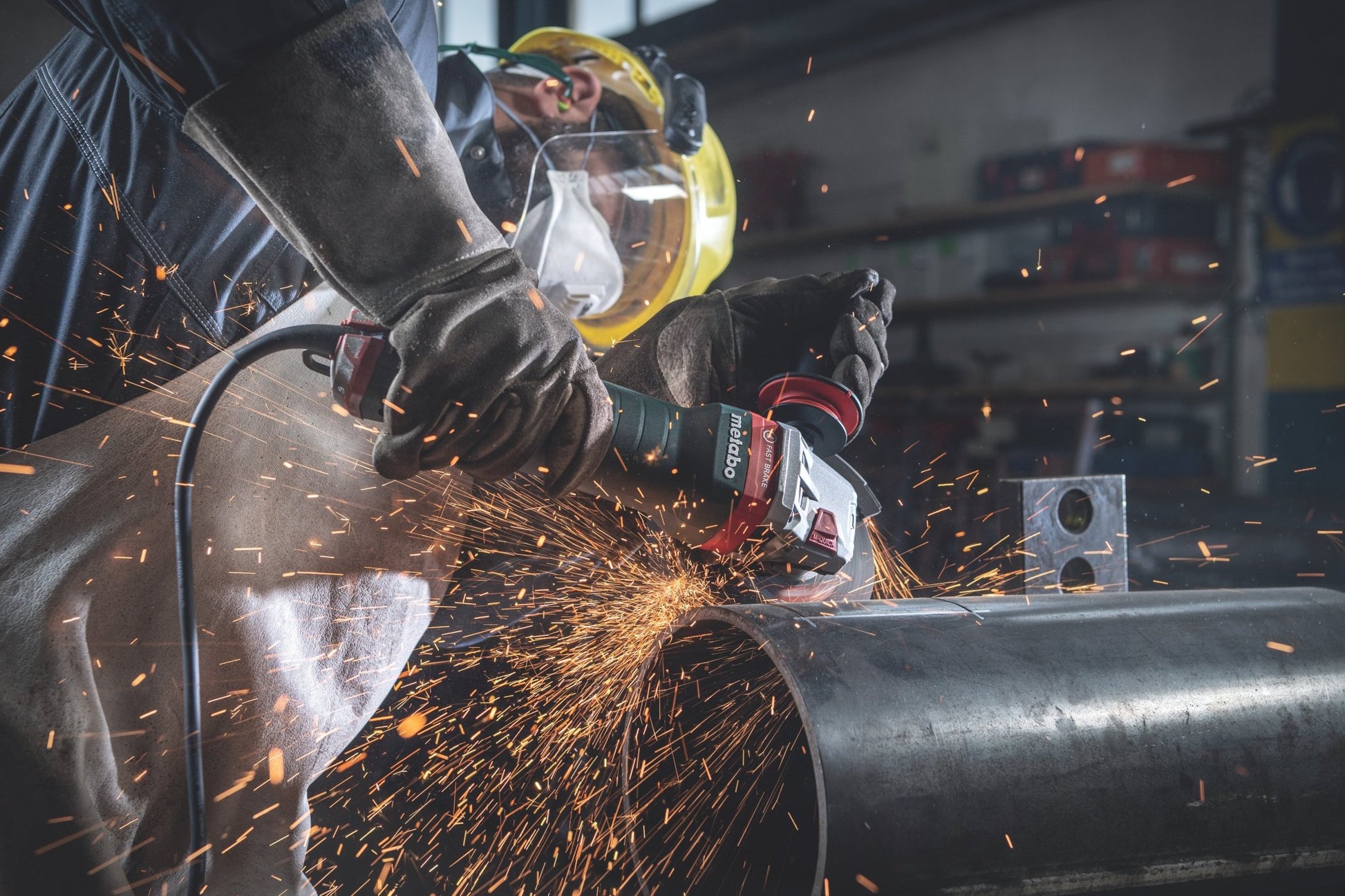 Metabo 613117420 6" M - BRUSH Brake Angle Grinders - Fire Protection Parts