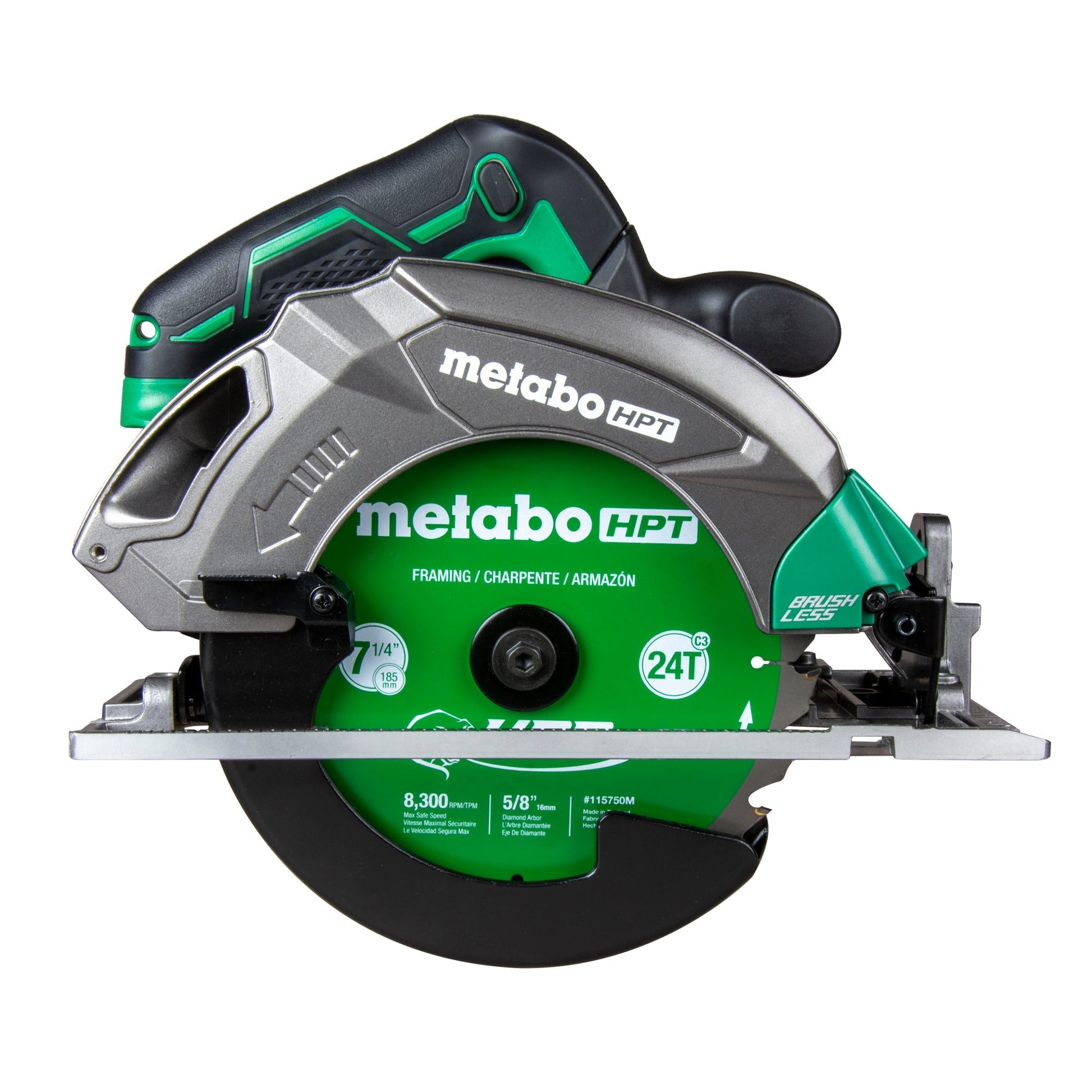Metabo HPT C1807DAQ4M 18V MultiVolt 7 - 1/4 Inch Cordless Circular Saw - Fire Protection Parts