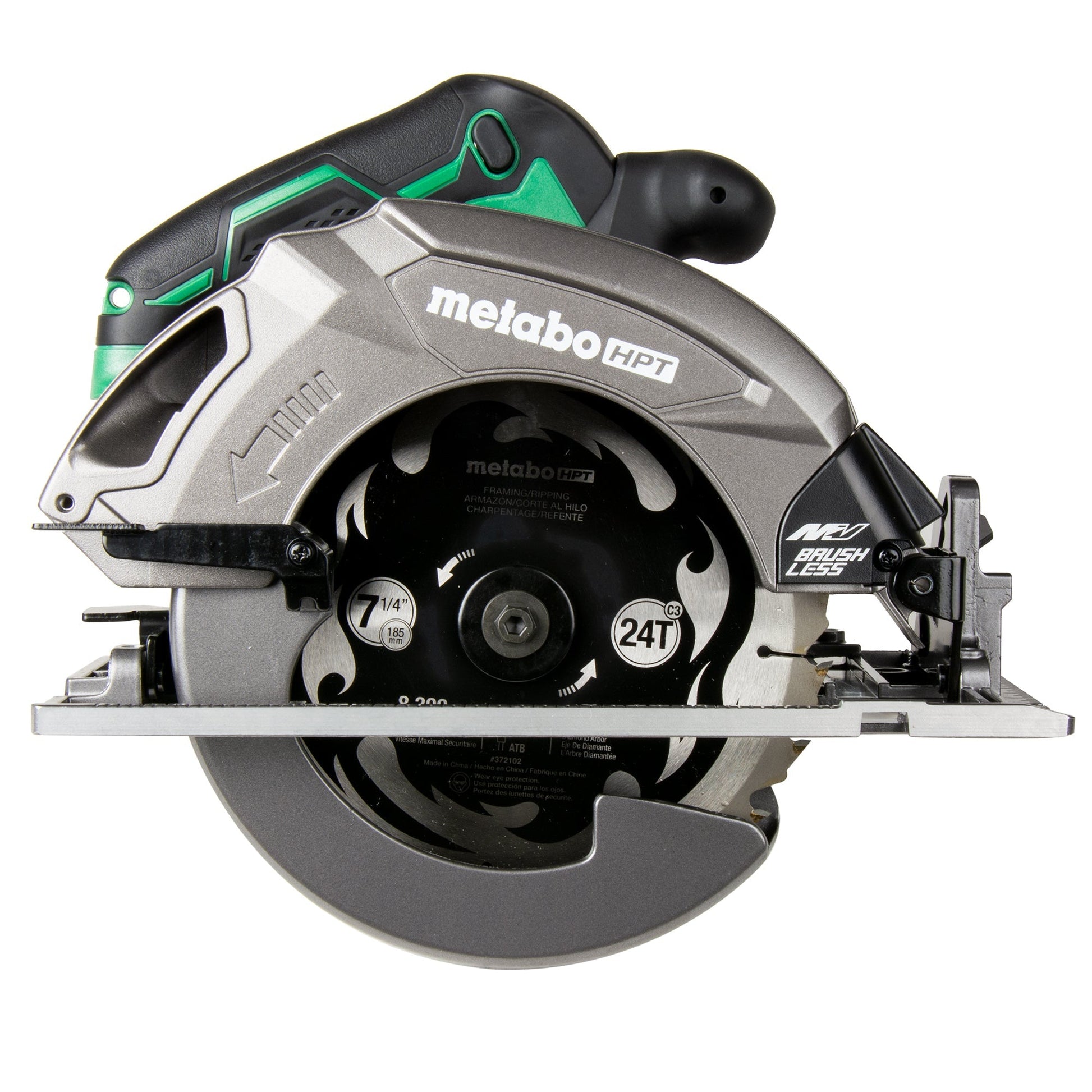 Metabo HPT C3607DAQ4M 36V MultiVolt Brushless 7 - 1/4 - in Circular Saw (Tool Body Only) - Fire Protection Parts