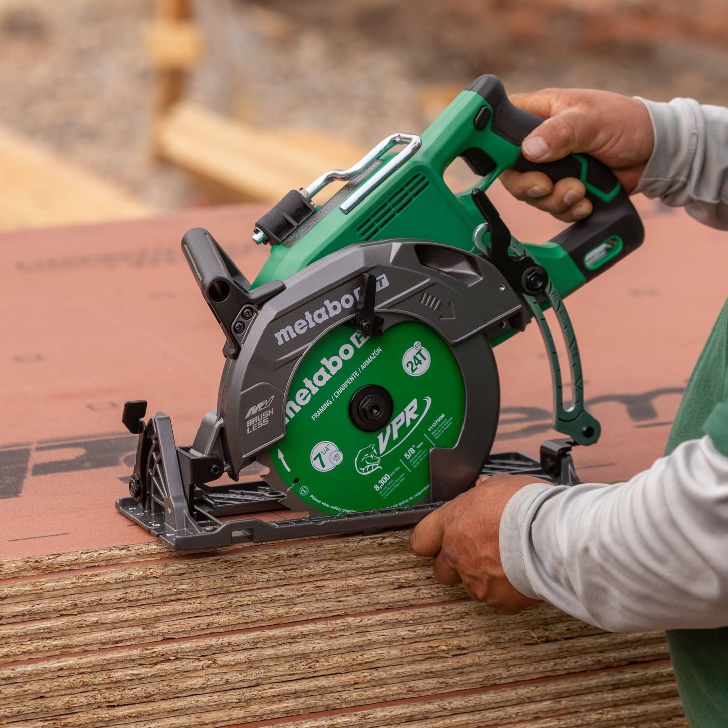 Metabo HPT C3607DWAQ4M 7 - 1/4 Inch Rear Handle Circular Saw (Bare Tool) - Fire Protection Parts