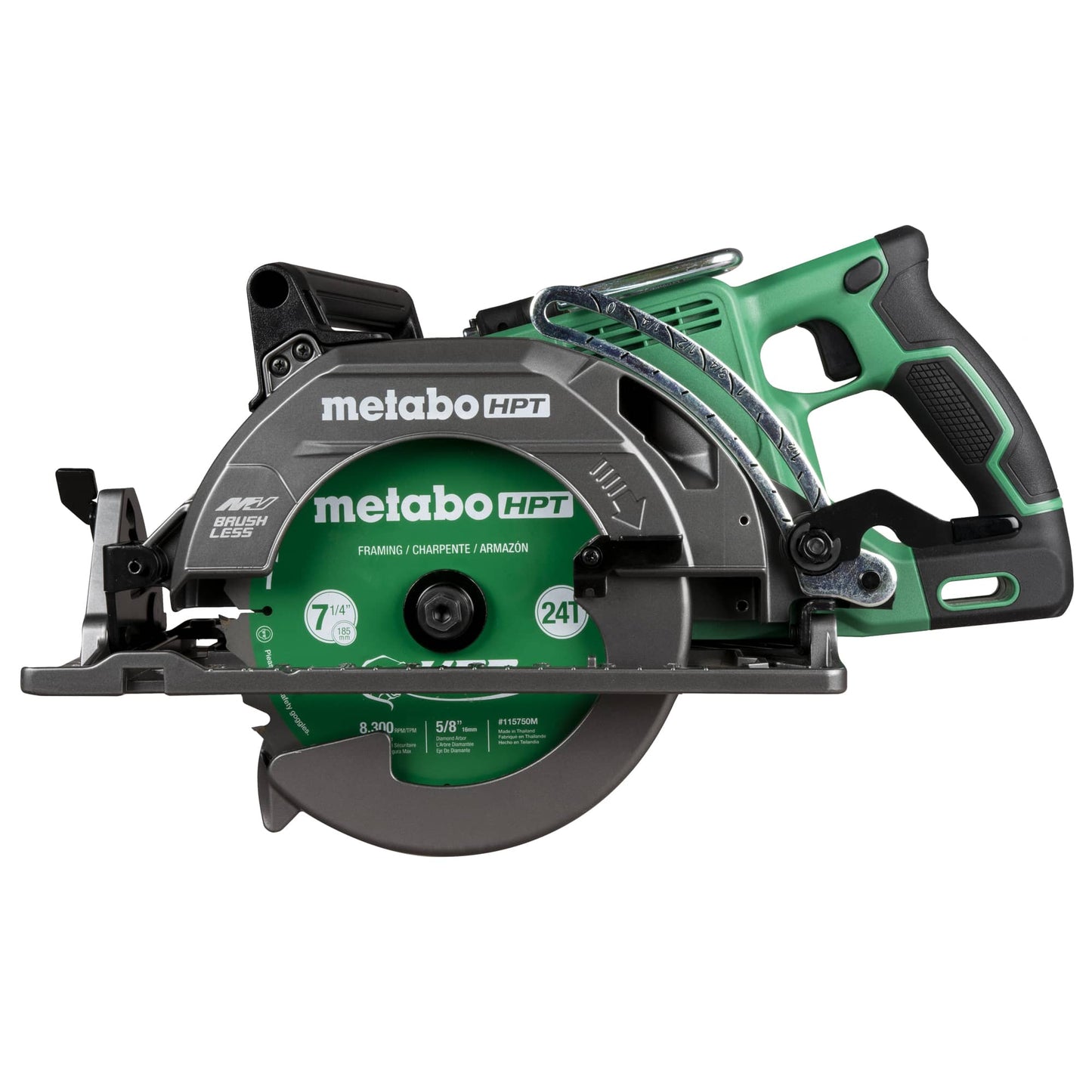 Metabo HPT C3607DWAQ4M 7 - 1/4 Inch Rear Handle Circular Saw (Bare Tool) - Fire Protection Parts