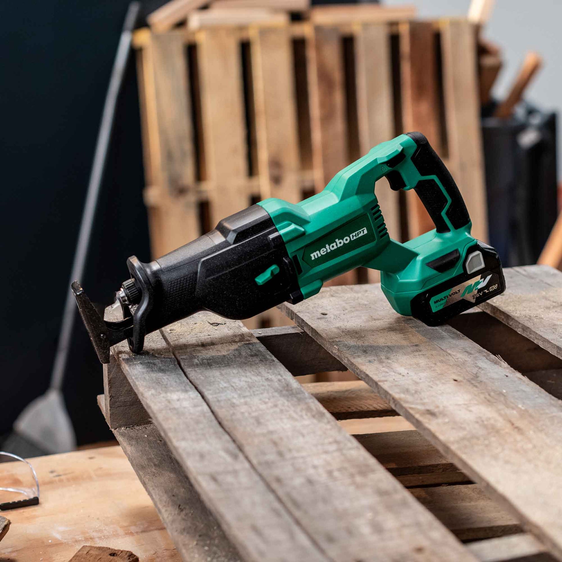 Metabo HPT CR18DBQ4M 18V MultiVolt Cordless Reciprocating Saw (Tool Body Only) - Fire Protection Parts