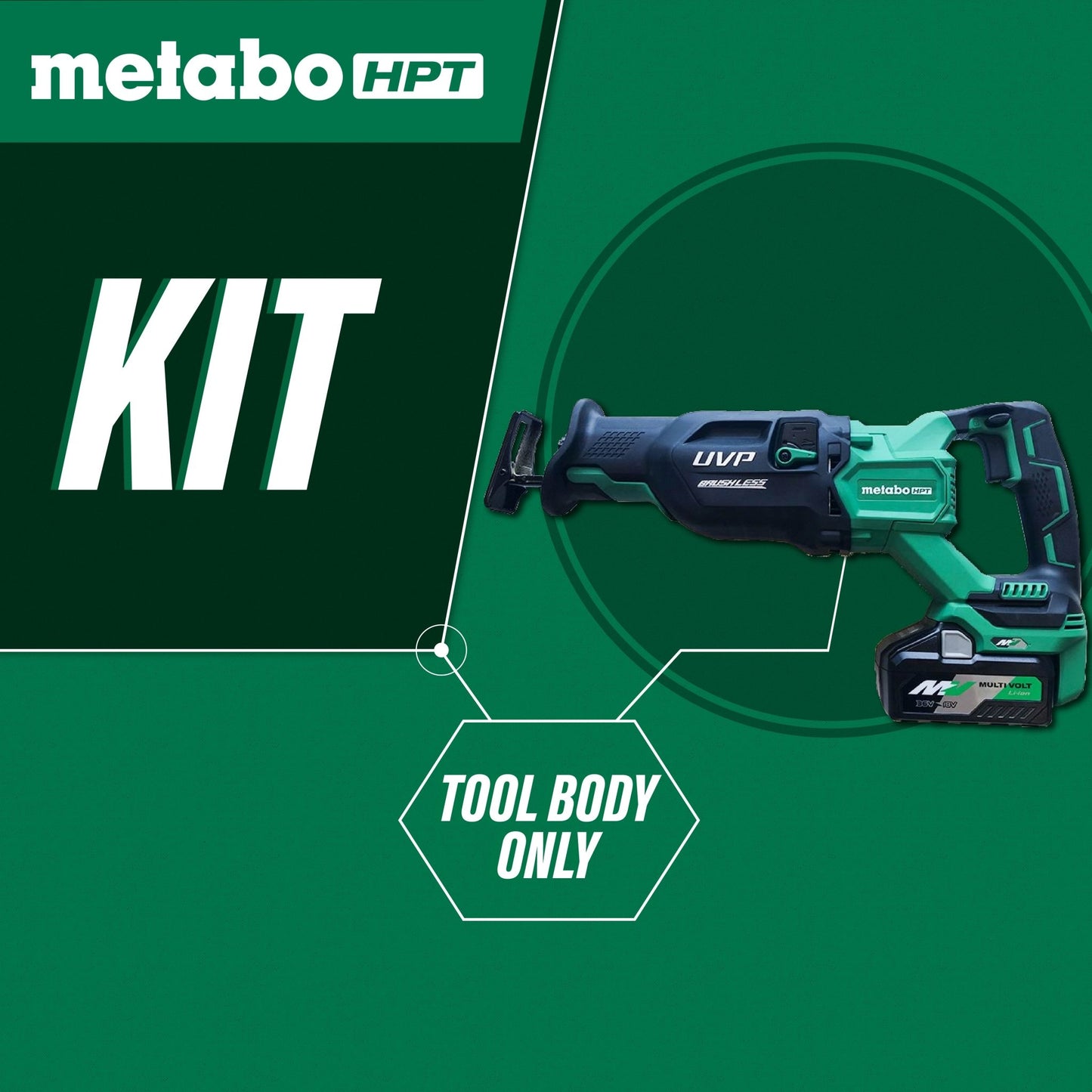 Metabo HPT CR36DAQ4M Brushless Reciprocating saw (Bare Tool) - Fire Protection Parts