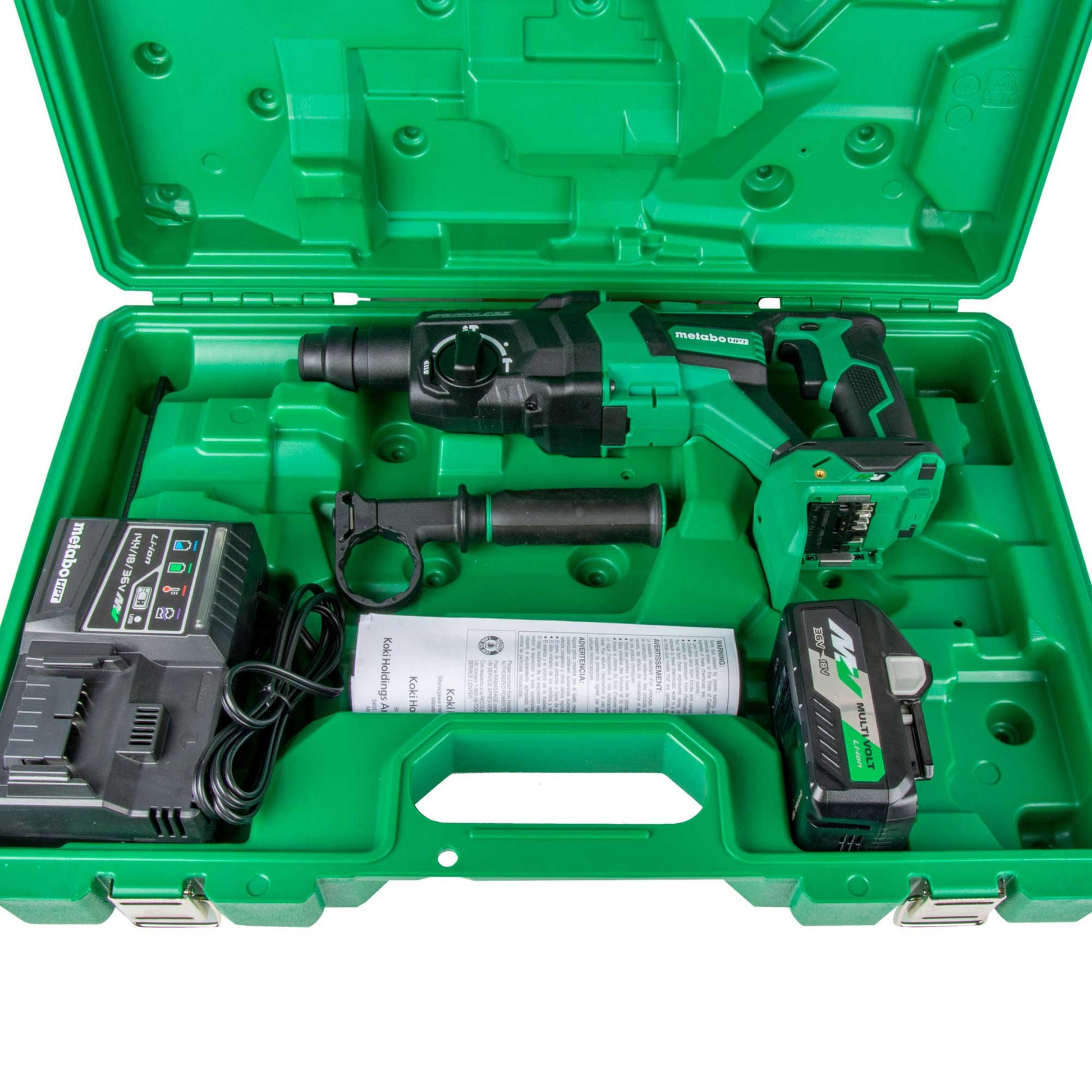 Metabo HPT DH3628DDM 36V MultiVolt Brushless SDS Plus 1 - 1/8" D - Handle Rotary Hammer - Fire Protection Parts