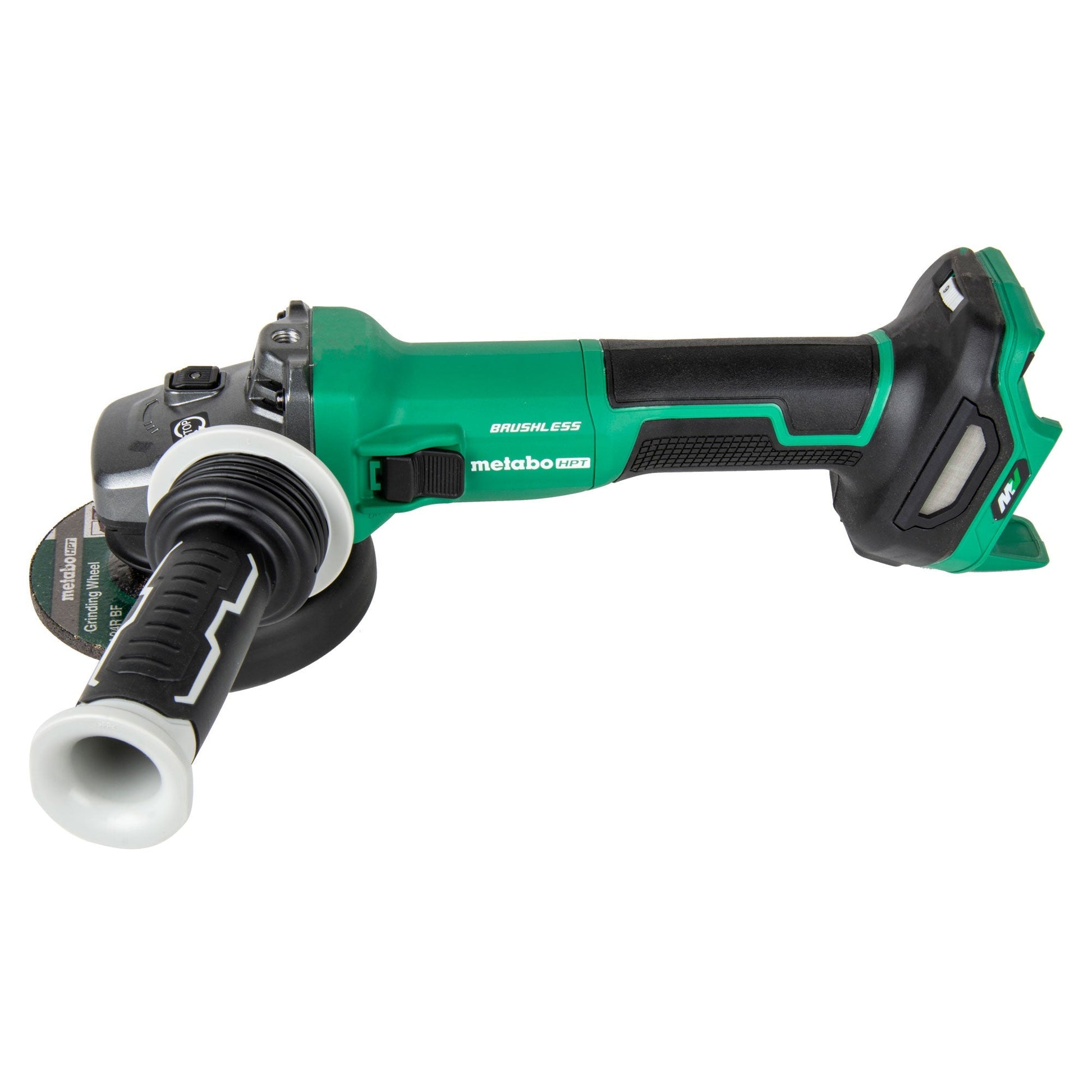 Metabo HPT G3612DVEQ6M 36V MultiVolt™ 4 - 1/2" Disc Angle Grinder, Slide Switch (Tool Body Only) - Fire Protection Parts
