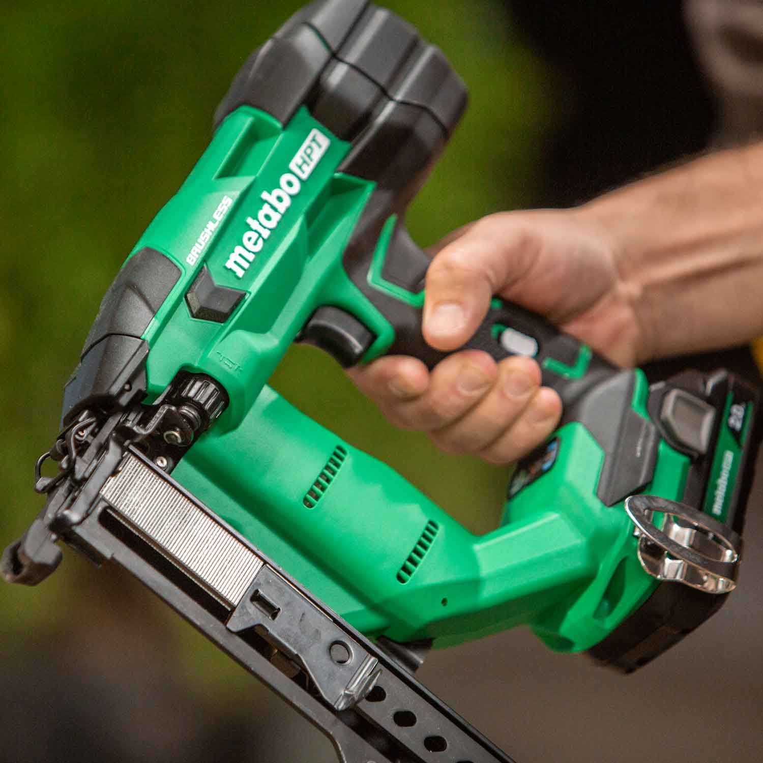 Metabo HPT N1804DAM 18V MultiVolt™ Brushless 18 - Gauge 1/4" Narrow Crown Stapler - Fire Protection Parts