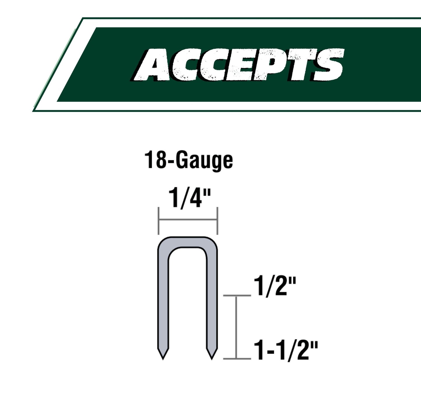 Metabo HPT N1804DAM 18V MultiVolt™ Brushless 18 - Gauge 1/4" Narrow Crown Stapler - Fire Protection Parts