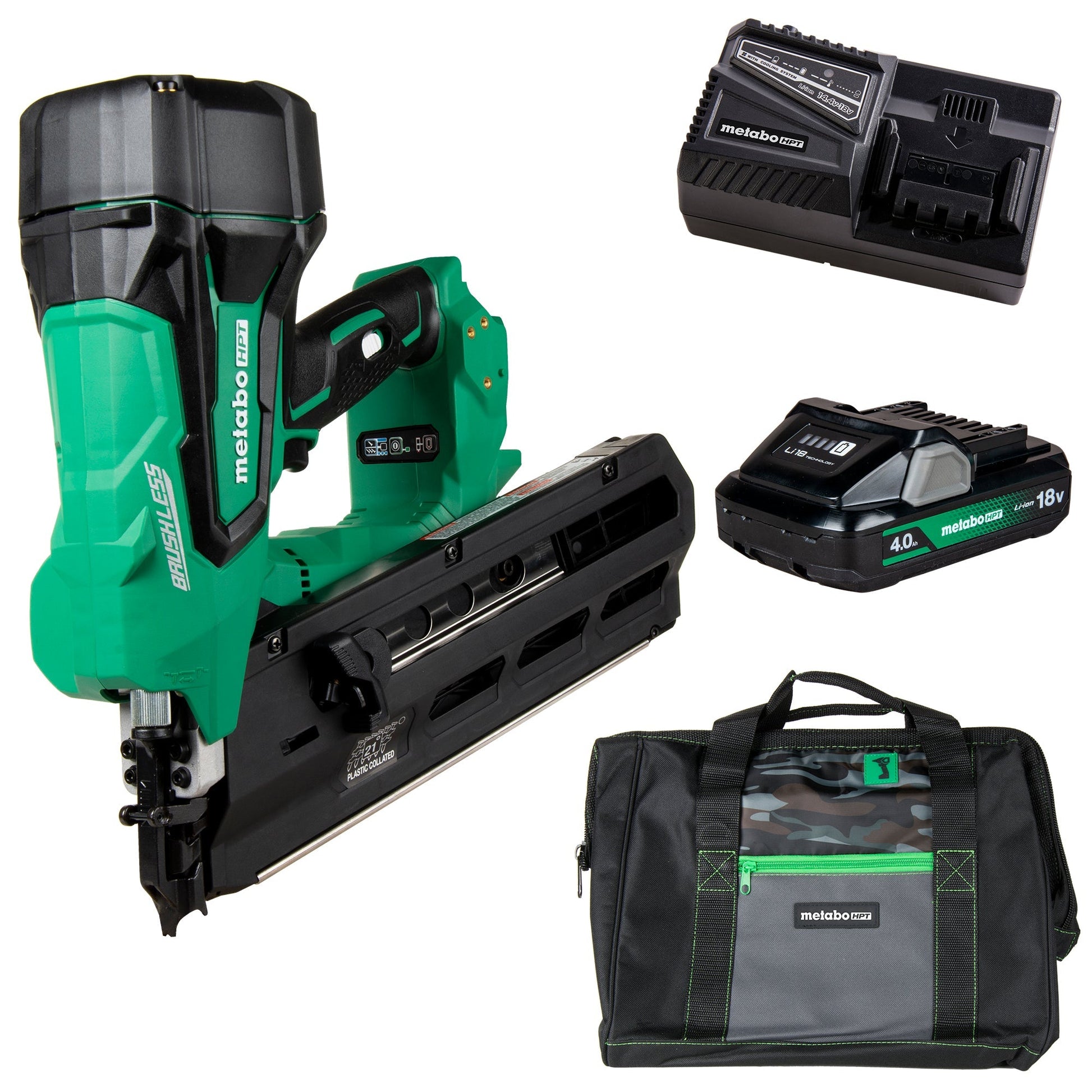 Metabo HPT NR1890DRSTM 18V MultiVolt™ Cordless 21 Degree 3 - 1/2" Plastic Strip Framing Nailer - Fire Protection Parts