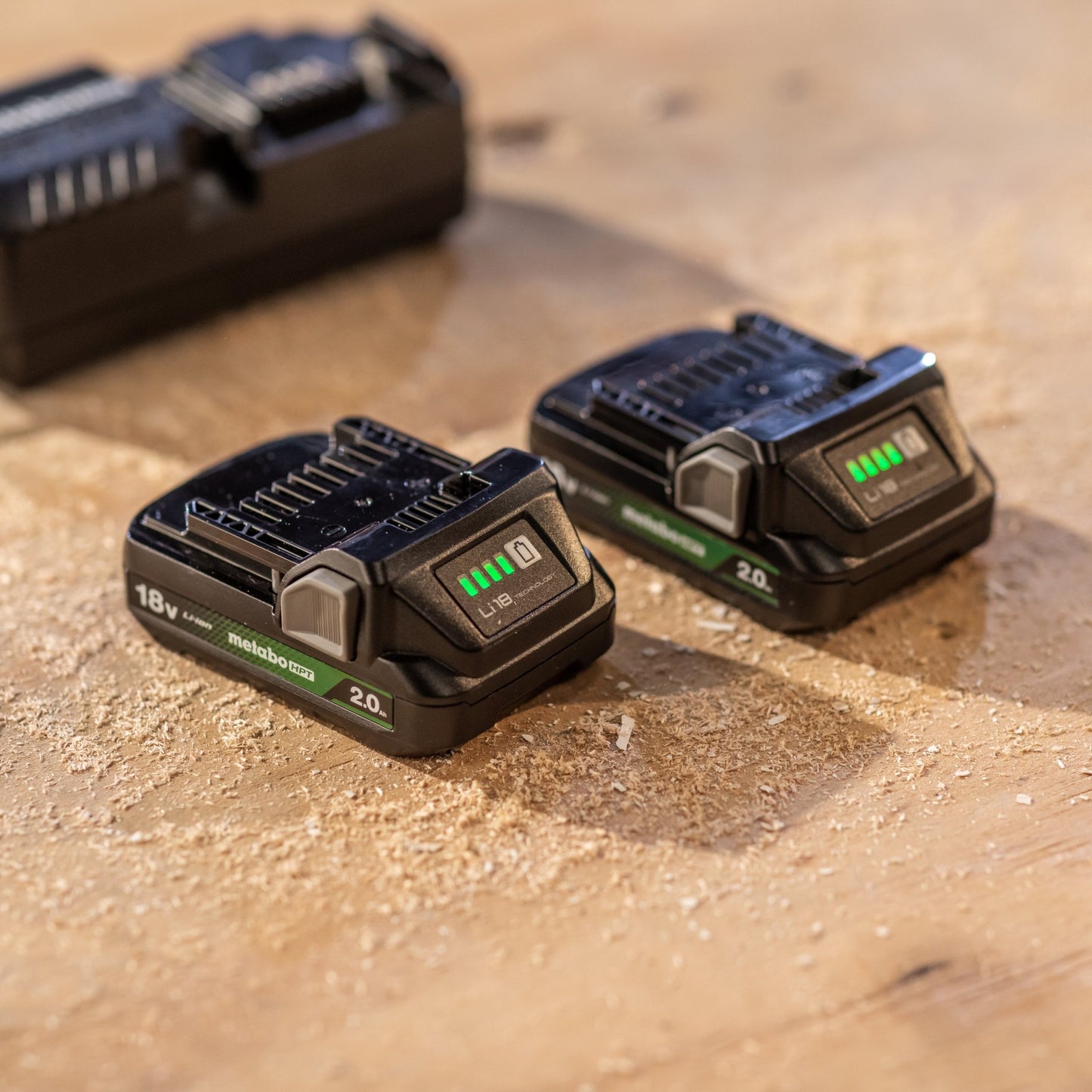 Metabo HPT UC18YKSLSM 18V Lithium Ion 2.0Ah Batteries w/Charge Indicators/Charge Kit - Fire Protection Parts