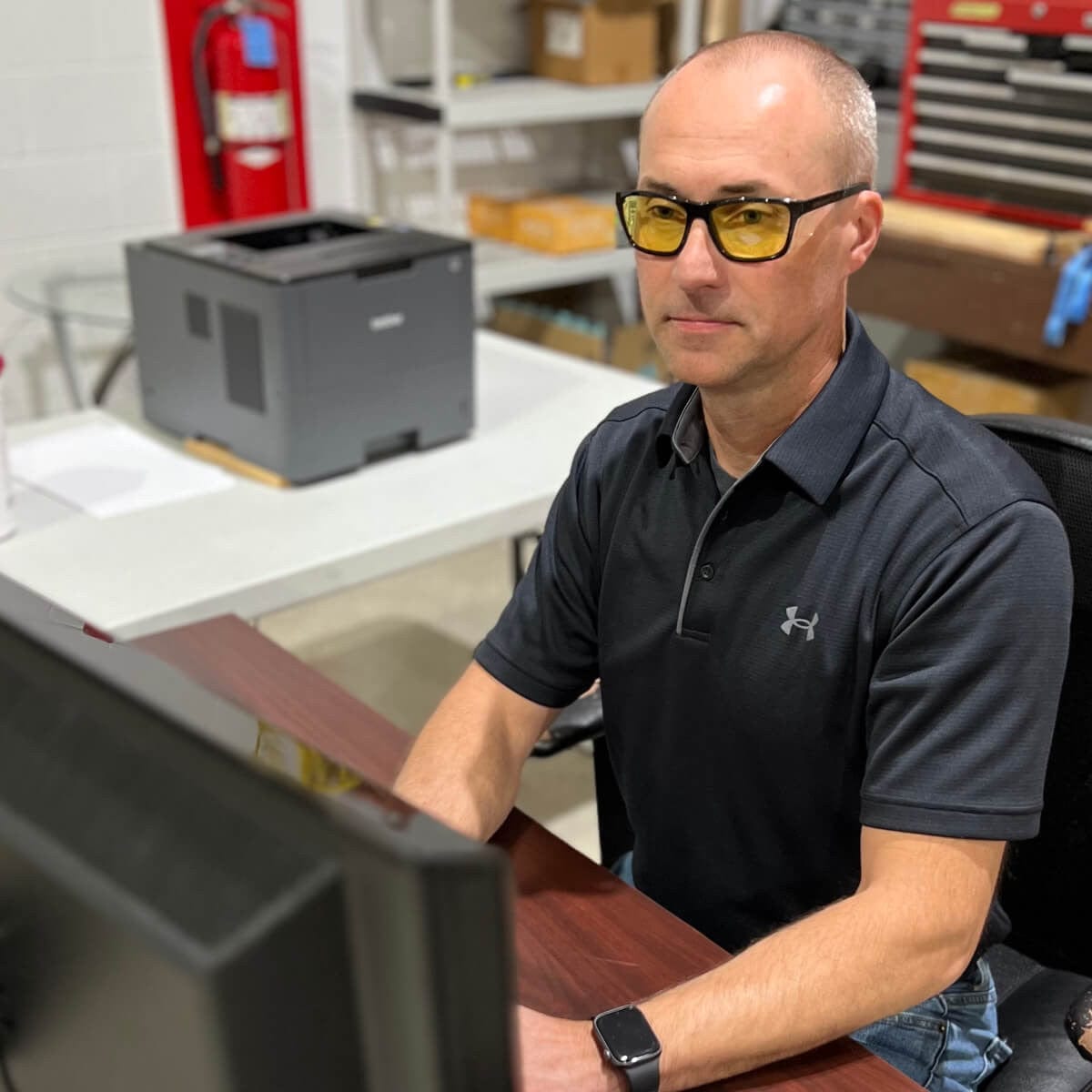 METEL M40 Retro Safety Glasses - Fire Protection Parts