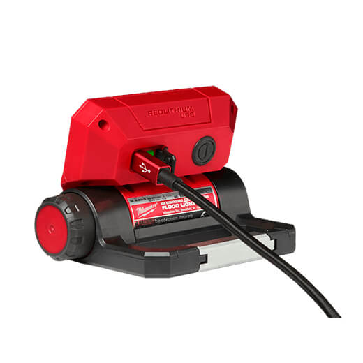 Milwaukee 2114 - 21 REDLITHIUM™ USB ROVER™ Pivoting Flood Light - Fire Protection Parts