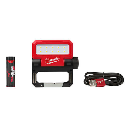Milwaukee 2114 - 21 REDLITHIUM™ USB ROVER™ Pivoting Flood Light - Fire Protection Parts