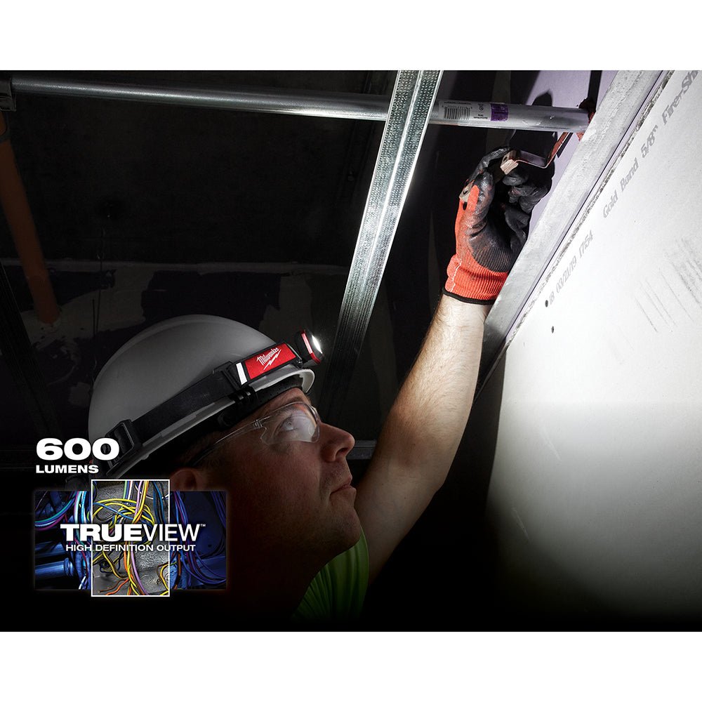 Milwaukee 2115 - 21 USB Rechargeable Low - Profile Headlamp - Fire Protection Parts