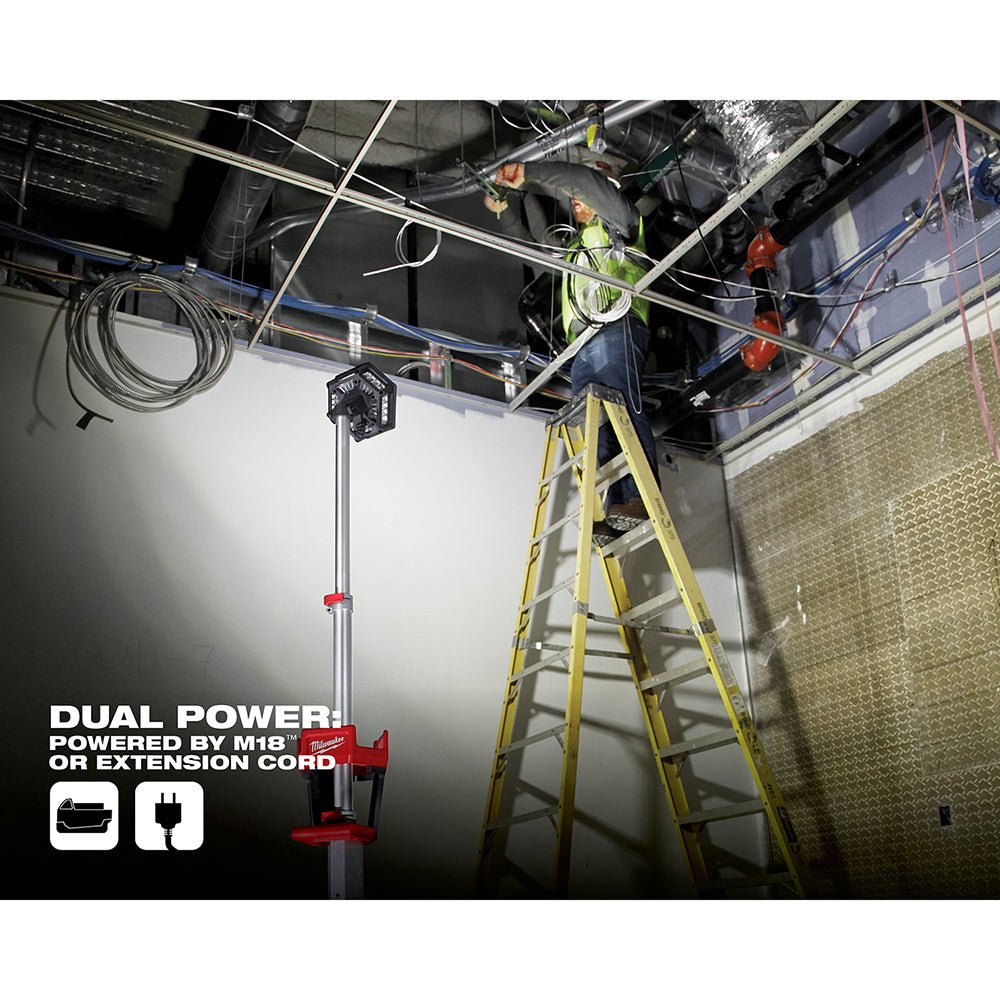 Milwaukee 2131 - 20 M18™ ROCKET™ Dual Power Tower Light - Fire Protection Parts