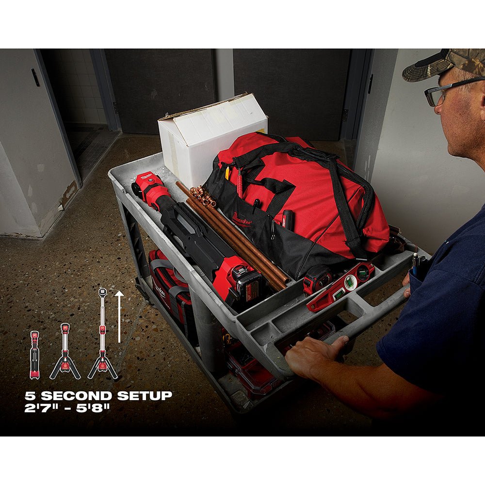 Milwaukee 2132 - 20 M12™ ROCKET™ Dual Power Tower Light - Fire Protection Parts