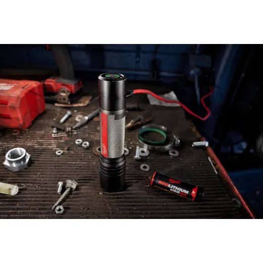 Milwaukee 2162 - 21 REDLITHIUM USB 2,000L Slide Focus Flashlight - Fire Protection Parts