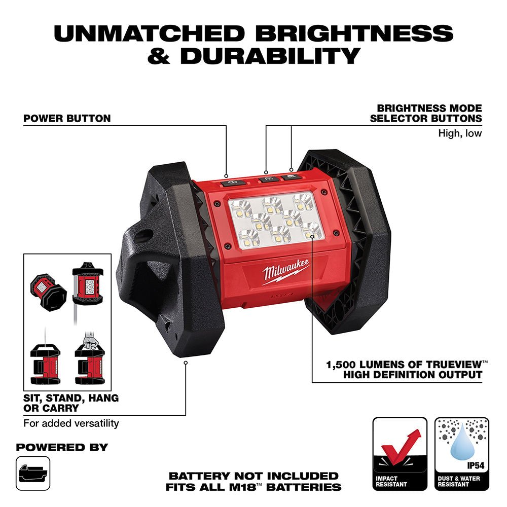 Milwaukee 2361 - 20 M18™ LED Flood Light - Fire Protection Parts