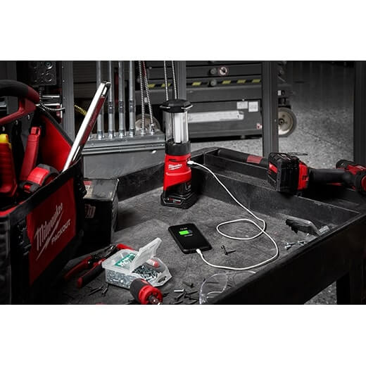 Milwaukee 2362 - 20 M12™ Trouble Light w/ USB Charging (Tool Only) - Fire Protection Parts